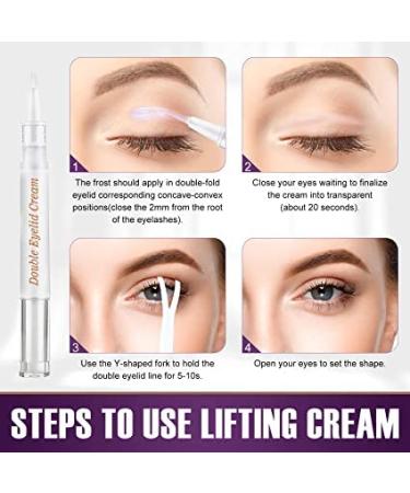 Invisible Waterproof Eyelid Tape Strips for Instant Eye Lift - 480 Count - Buy Online on GoSupps.com