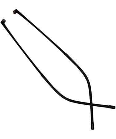 DeeboW Glasses Replacement Temples - Vintage Metal Frame Gray Temples for Yewear Leg - Ideal Replacement for Eyeglasses - Buy Online on GoSupps.com