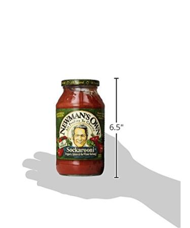 Newman's Own Sockarooni Pasta Sauce 24 oz - Authentic Italian Flavor for Pasta Dishes - Buy Online on GoSupps.com