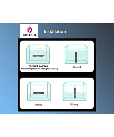 JULIAQUA 200W Aquarium Heater | Thermostat Heating Rod for All Aquariums | Reliable & Efficient International Shipping - Buy Online on GoSupps.com