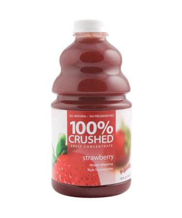 Dr. Smoothie Strawberry 100% Crushed Fruit (46 Oz Bottle)