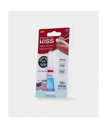 Kiss Nail Glue (Kiss Salon Secrets Nail Art Glue-3pc)