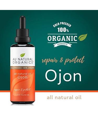 Organic Ojon Oil for Hair Loss & Repair | 100% Cold Pressed Virgin Unrefined | Rich in Omega 6 & 9 Fatty Acids | 1.7 fl oz - Buy Online on GoSupps.com