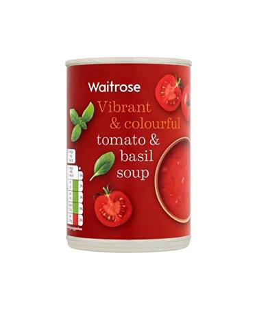 Tomato & Basil Soup Waitrose 400g
