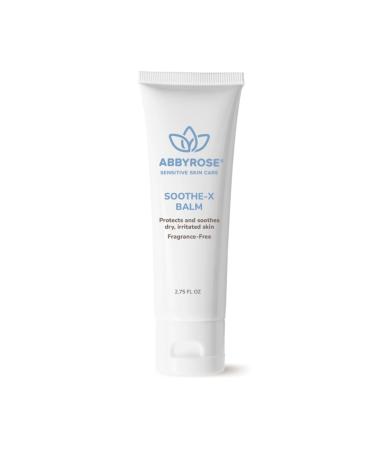 Abby Rose Soothe-X Balm | For Dry Sensitive Eczema-Prone Skin | Calming Fragrance-Free Natural Moisturizer | Kid-friendly