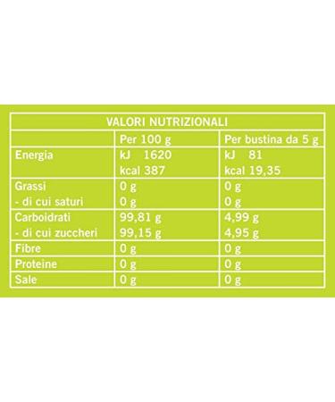 Flavoured Sugar - Amaretto - 2 x 50 Bags | Novarese Zuccheri | Buy Internationally - Buy Online on GoSupps.com