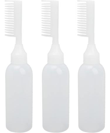 TARSHYRY Multipurpose Hair Dye Bottle with Scale Marking Uniform Coloring One Handed Operation for Root Comb Applicator Bottle PE Material - Buy Online on GoSupps.com