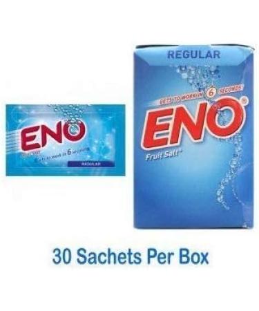 Eno Fruit Salt Regular 30 Sachets | Fast-Acting Relief for Indigestion | Buy Online - Buy Online on GoSupps.com