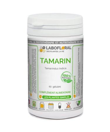 Tamarin Labofloral 50 Capsules with a Strength of 270 mg - Food Supplement - Digestion and Intestinal Transit - Made in France