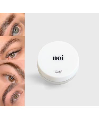 Noi brow Lifting Eyebrow Gel Clear Long-Lasting Definitive Setting Translucent Vegan No Microplastic Particles Fragrance Free 1 Pack (12g) - Buy Online on GoSupps.com