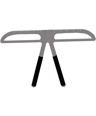 Housoutil Eyebrow Brow Stencils Three-point Positioning Design Ruler Tool Three-point Balance Positioning Kit Kits Stainless Steel medium As Shown - Buy Online on GoSupps.com
