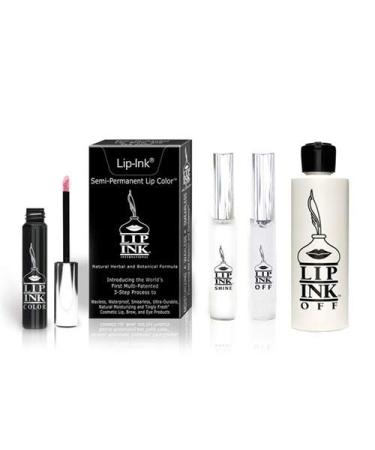 LIP INK Liquid Mini Lip Kit - Cocoa (Brown) | Natural & Organic Makeup for Women by Lip Ink International | 100% Organic Kosher & Vegan