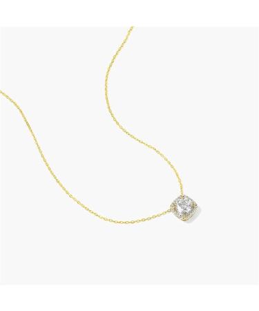 DNCG Necklace Silver Light Luxury Necklace Woman Pendant Necklace for Wife Mom's Birthday Gift Ladies Necklace - Buy Online on GoSupps.com