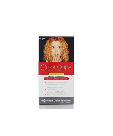 Color Oops Hair Color Remover Extra Strength 1 Application (1PCS)
