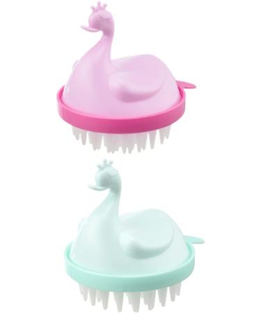 Frcolor 6 STK Massage Shampoo Comb - Scalp Massage Brush for Children & Adults | Hair Washing & Shower Brush for Healthy Hair Care - Buy Online on GoSupps.com
