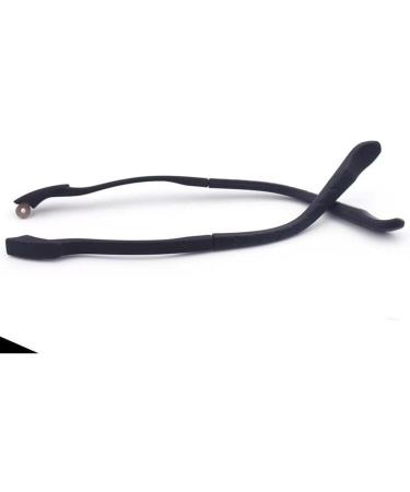 VekkEr Kids Eyeglass Temple Replacement - Universal TR Silicone Repair Parts - 1 Pair - Black - Buy Online on GoSupps.com