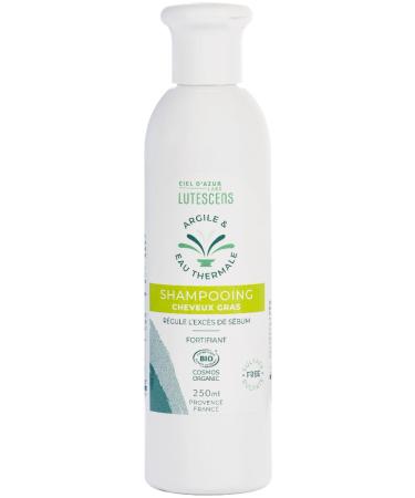 CIEL D'AZUR LABS Shampoo with Clay and Thermal Water - Oily Hair - Organic - 250 ml