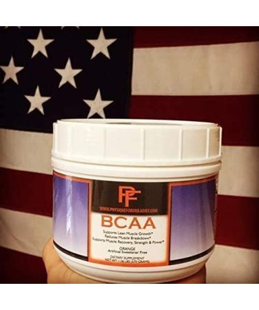 Physique Formula BCAA Powder - All Natural Orange Flavor BCAAs, 1.26 lb - Buy Online on GoSupps.com
