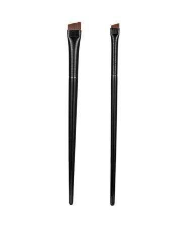 Beatifufu 3 Sets Eyeliner Brush Makeup Brush Brow Brush Kit Cosmetic Brush Women Eyebrow Brush Ultra Fine Eyeliner Brush Ultra Thin Eye Liner Beauty Cosmetic Tool Makeup Tool Makeup Supplies