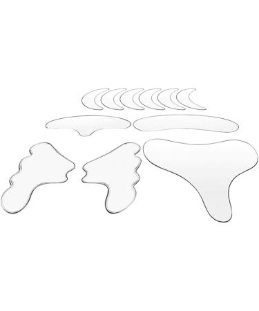 Bellezamisc Patchs patch against wrinkles pegs of silicone chest peats of wrinkles wrinkles from the face for the face for the face 11 pieces - Buy Online on GoSupps.com