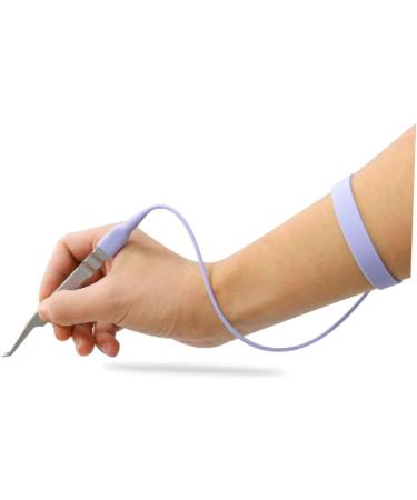 CRILSTYLEO Tweezers Silicone Bracelet Useful Eyelash Tool Eye Lash Separator Tool Ergonomic Lash Pro Tools Makeup Lash Applicator Makeup Lash Lengthening Mascara Purple - Buy Online on GoSupps.com