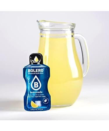 Bolero LEMONADE 24x3g | Sugar-free juice powder sweetened with stevia + vitamin C | for children and athletes | gluten-free  - Buy Online on GoSupps.com
