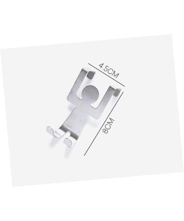 Cabilock Clothes Rack 12 Pcs Over Door Towel bar Over The Door Hanger Clothing Rack Towel Rack Porch Storage Hook Towel Holder - Buy Online on GoSupps.com