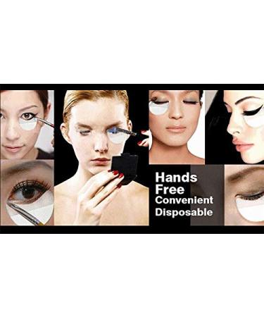 120 Pcs Eyeshadow Stencils and Under Eye Gel Pads for Eyelash Extensions - Professional Makeup Tool - Buy Online on GoSupps.com