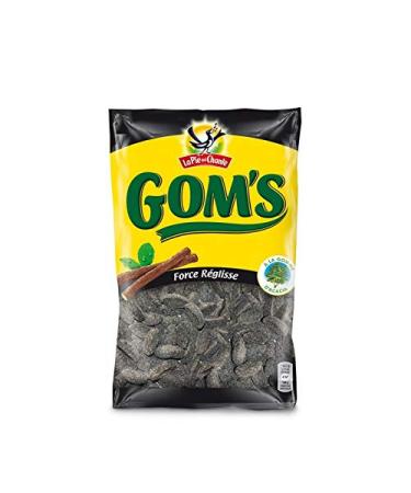Gum's - Gom's Liquorice 265g - Pack of 4