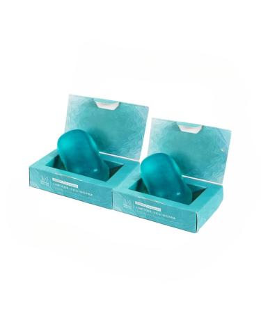 Natural Plant Essential Oil Handmade Soap Contains Snow Grass Tea Seed Oil For Face Sensitive Skin Body All Skin Types Long Lasting Natural Soap Base Gift Box 100G (Handmade soap*2)