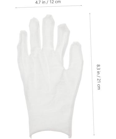 minkissy 15 Pairs Overnight Moisture Gloves White Gloves Men Dry Hands Gloves Moisturizing Overnight Driving Men Winter Men Mittens White Gloves Women Man Spa Diving Cotton - Buy Online on GoSupps.com