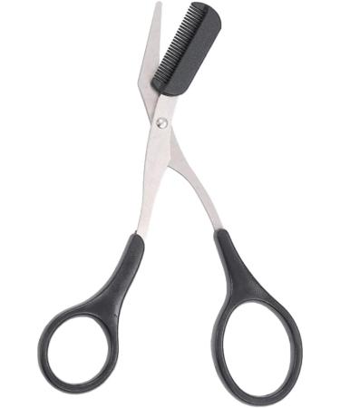 Professional Stainless Steel Eyebrow Scissors & Comb | Eyebrow Trimming Tool for Men & Women - International Shipping Available - Buy Online on GoSupps.com