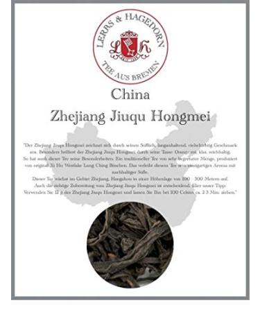 Lerbs & Hagedorn Lerbs & Hagedorn Zhejiang Jiuqu Hongmei Black Chinese Tea | Mild long-lasting multi-layered approx. 1 kg (81 liters)
