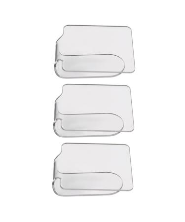 3 pi ces Palette de Manucure Transparente pour Ongles Plateau de M lange Portable et pour et Cosm tiques Plateau Exposition Pratique pour Salon et Voyage
