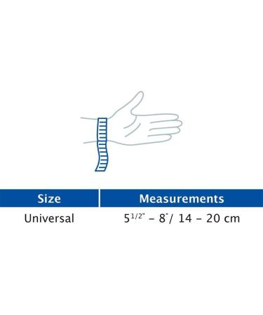 Best Everyday Wrist Brace for Carpal Tunnel & Wrist Pain - Universal Support with Metal Stay Right/Left Compatible | Black - Buy Online on GoSupps.com