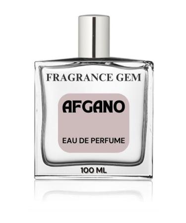 Fragrance Gem Afgano Perfume Spray | Eau De Parfume Experienced Fragheads Strong & Long Lasting Fragrance Amber Smoky Oud Wood Musculine Fragrance 3.4 OZ
