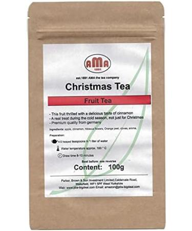 100g Christkindle fruit tea loose with a fine cinnamon flavor Winter Christmas tea in a resealable bag - Buy Online on GoSupps.com