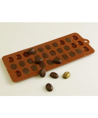 Silicone Easy Choc Coffee Beans Mould - Makes 30 Chocolate Beans - Buy Online on GoSupps.com