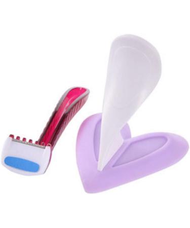 Heart-Shaped Silicone Razor Trimmer for Women - Intimate Shaping Tool | Lnimikiy Razor Template - Buy Online on GoSupps.com