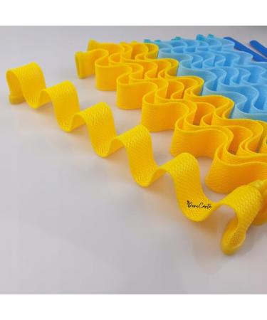 Deni Carte Papilloten - 12pcs 45cm Hair Wave Effect for Beach Waves - International Shipping Available - Buy Online on GoSupps.com