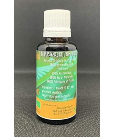 Herbiovital - Organic blackcurrant - Regenerating Mac rate - Concentrated Gemmotherapy - 30 ml - Strengthens the vitality of the body by bringing more energy and endurance - Made in France - Buy Online on GoSupps.com