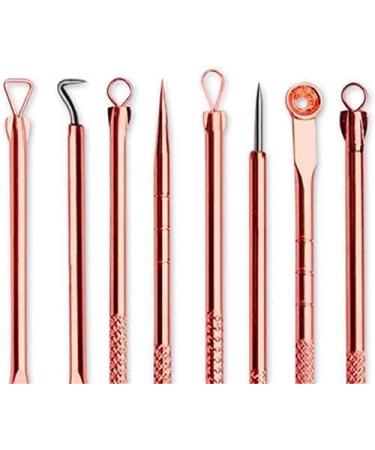 Blackhead Remover Comedone Extractor Professional Stainless Pimple Acne Blemish Removal Tools Set Deft Processed Blackhead Tweezers Kit - Buy Online on GoSupps.com