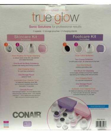 Conair True Glow Skincare and Footcare Kit - Ultimate Beauty & Wellness Solution | Ships Internationally - Buy Online on GoSupps.com