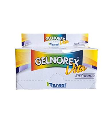 Rangel Gelnorex Vita Adults Vitamin B Supplement 100 Tablets 100 Count (Pack of 1)