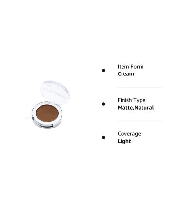 Lauren Brooke Cosmetiques Natural Cream Eyeshadow - Dark Cocoa (Matte) - Buy Online on GoSupps.com