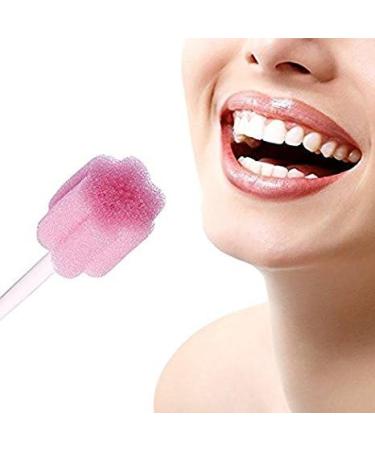 Buy BoNew Oral Disposable Sponge Tips - Pink 200 pcs | Best International Shipping - Buy Online on GoSupps.com