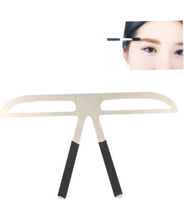 Beavorty Tool Eyebrow Ruler Stencil Eyebrow Stencil Kit Brow Stencils Calipers Stainless Steel medium As Shown - Buy Online on GoSupps.com