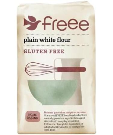Freee Gluten Free Plain White Flour 1kg A blend of naturally gluten free flours Home Baking Free from Gluten Kosher - KLBD Parve  - Buy Online on GoSupps.com