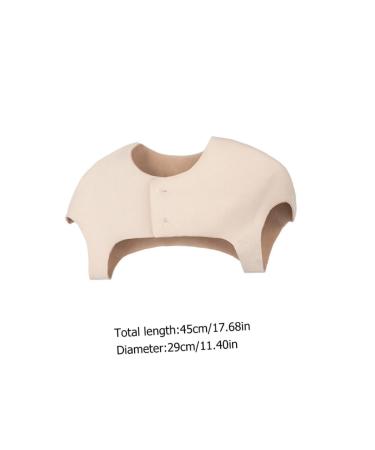 Buy Mobestech Shoulder Shawl Heating Pad for Women | Winter Support Brace & Elasticity Warmer - 45X29CM Beige - Buy Online on GoSupps.com