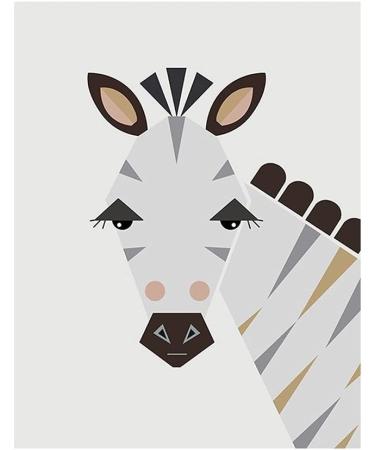 Lulupila Baby Room Decorative Poster Set - Animal Motifs Forest Animals for Boys and Girls - Set of 6 - Buy Online on GoSupps.com